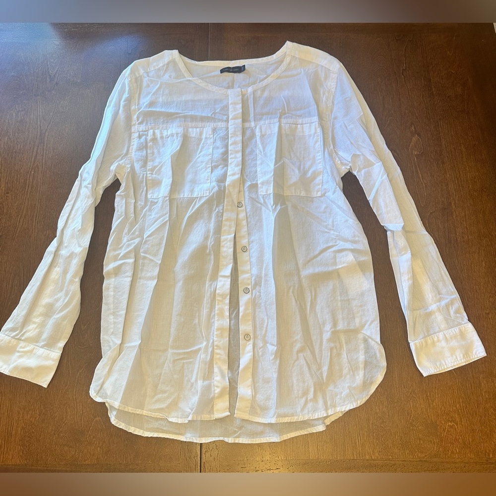 Calvin Klein Jeans White Button Down Shirt